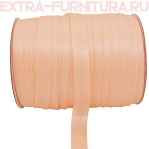Косая бейка 16мм 132м цв.024 бледно-розовый ЕВРО