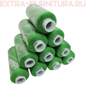 Нитки IDEAL бытовые 40/2 366м, цв.430 зеленый (уп.10шт)