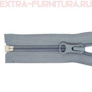 Молния Спираль разъемная дл. 45см, Т5, цв.316 серый LOGO