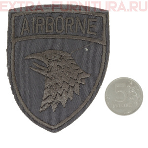 Термоаппликация Airborne цв.серый