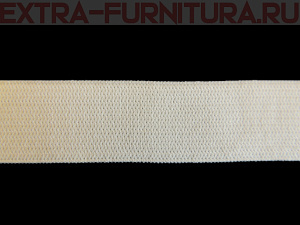 Резинка вязаная, 35мм (+/-2мм), цв.белый (уп.-40м, 9уп./36уп.) Стандарт