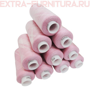 Нитки IDEAL бытовые 40/2 366м, цв.113 св.розовый (уп.10шт)