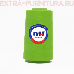 Нитки МН 40/2 п/э  5000 ярдов №513 св. зеленый *