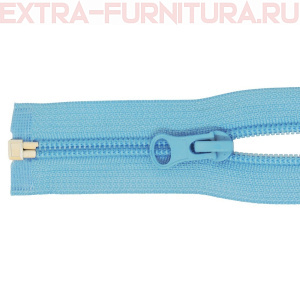 Молния Спираль разъемная дл. 65см, Т5, цв.331 голубой LOGO