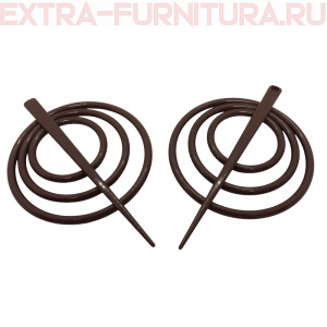 Заколки для штор "Круги", цв. №23, пара