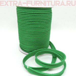 Кант атласный 12 мм, 72 ярда, цв. 060 зеленый ЕВРО