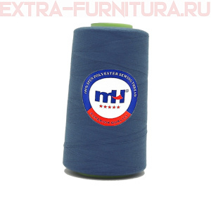 Нитки МН 40/2 п/э  5000 ярдов №298 синий