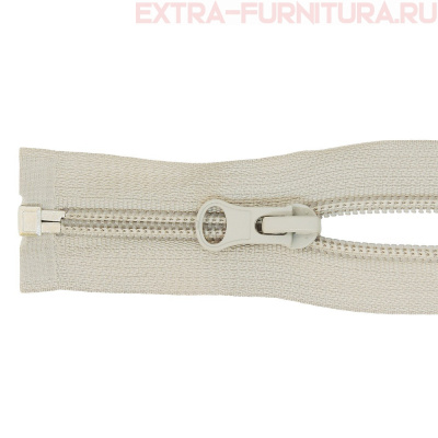 Молния Спираль разъемная дл. 60см, Т5, цв.310 св.серый LOGO