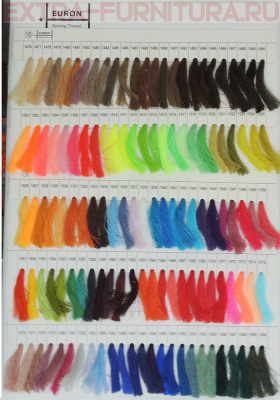 Карта цветов Euron №1 A,C нитки универсальные армированные