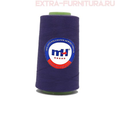 Нитки МН 40/2 п/э  5000 ярдов №198 фиолетовый