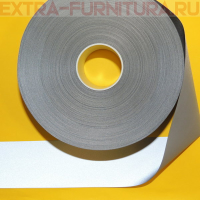 Лента светоотражающая 50 мм № 1102-2 (100м) нейлон, (>250 CD) К