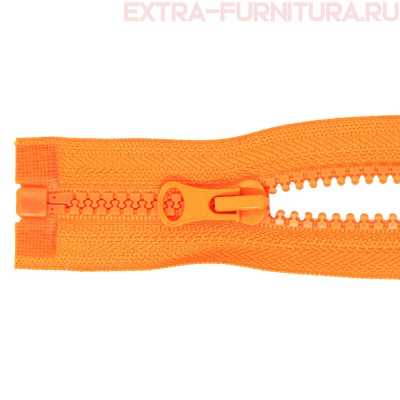 Молния Трактор Т5 1 замок 85см, цв.157 оранжевый, LOGO