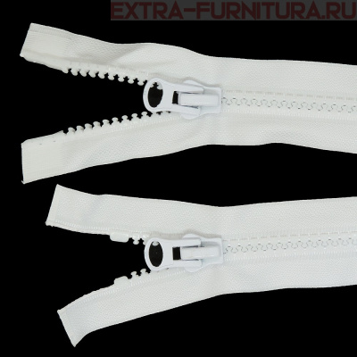 Молния Трактор Т8 2 замка 70см, цв. 101 белый, LOGO