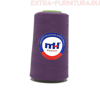 Нитки МН 40/2 п/э  5000 ярдов №182 фиолетовый