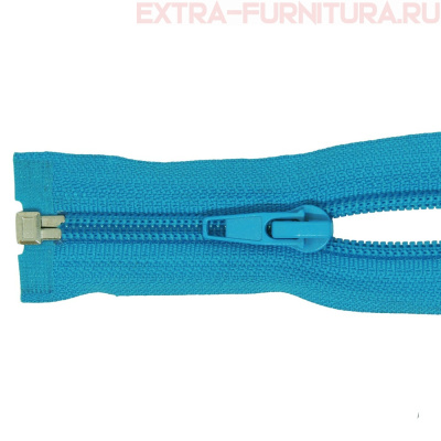 Молния Спираль разъемная Т5, дл. 55см, цв.274 голубая бирюза