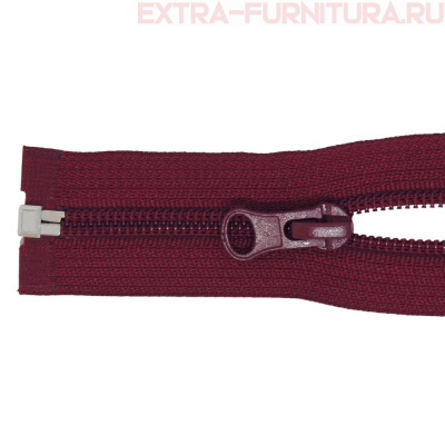 Молния Спираль разъемная дл. 85см, Т5, цв.178 бордо LOGO