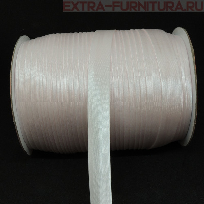 Косая бейка 16мм 132м цв.095 бледно-розовый ЕВРО